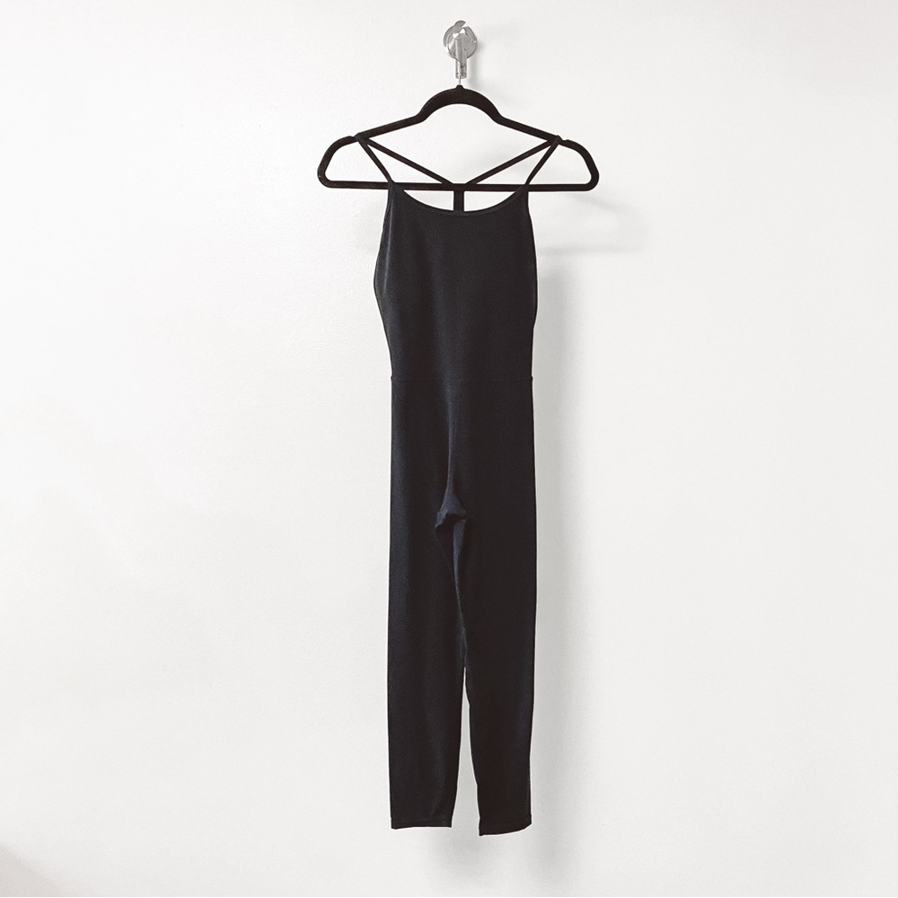 Splits59 Airweight One Piece Sport Couture Bodysuit Jump Suit Black Small